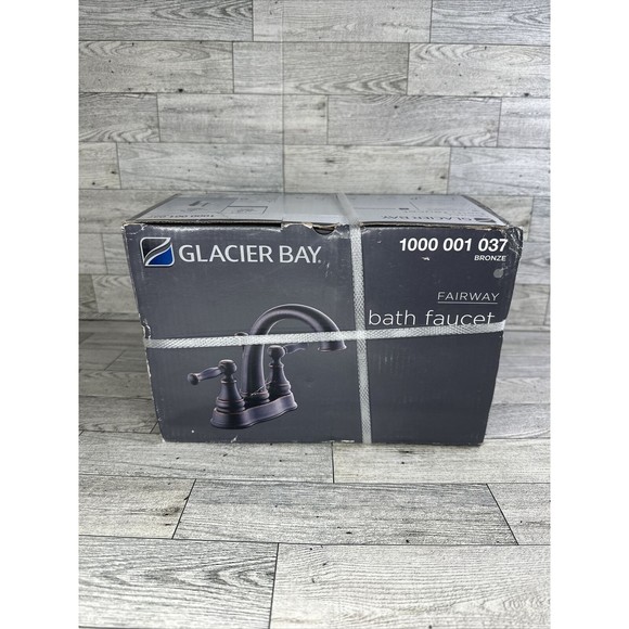 Glacier Bay Fairway Bronze Bath Faucet 1000 001 037 New - Picture 1 of 2